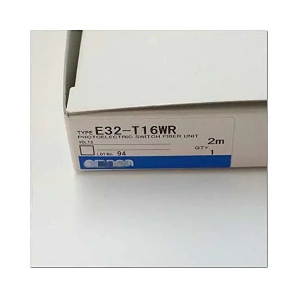 新品【 ★貨物輸送無料 】OMRON オムロン E32-T16WR 2M 用 ファイバセンサ【６ヶ月引きうける】