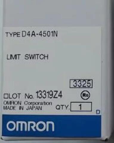 【新品 ★貨物輸送無料 】OMRON オムロン D4A-4501N【６ヶ月引き請ける】