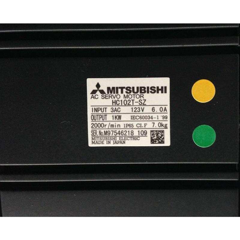 新品【 ★貨物輸送無料 】MITSUBISHI 三菱電機 HC102T-SZ サーボ原動機【６ヶ月引きうける】