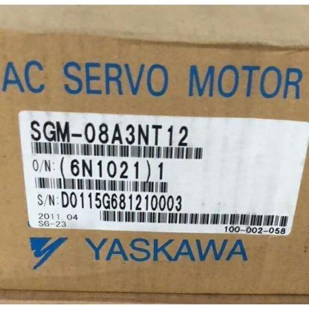 新品【 ★貨物輸送無料 】YASKAWA 安川電機 SGM-08A3NT12 サーボ原動機【６ヶ月引きうける】
