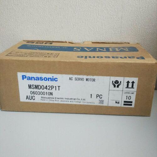 新品 PANASONIC/パナソニック サーボ原動機 MSMD042P1T 【6ヶ月引きうける】