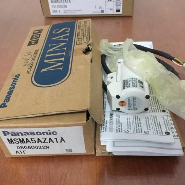 新品 PANASONIC/パナソニック サーボ原動機 MSMA5AZA1A 【6ヶ月引きうける】