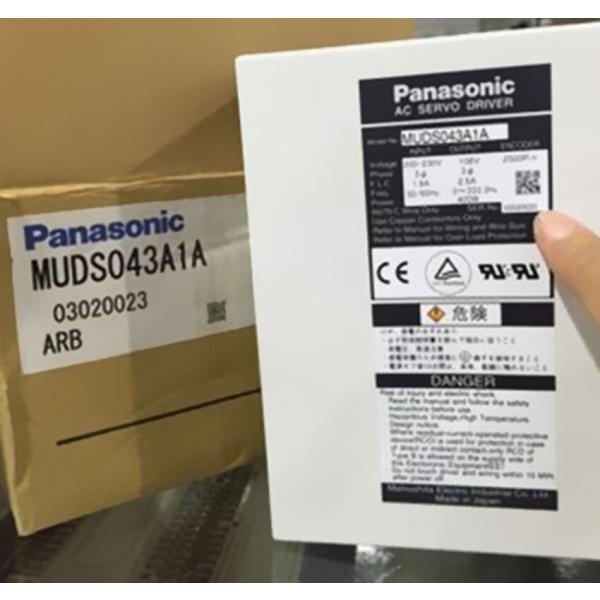 新品 PANASONIC/パナソニック サーボ原動機 MUDS043A1A 【6ヶ月引きうける】