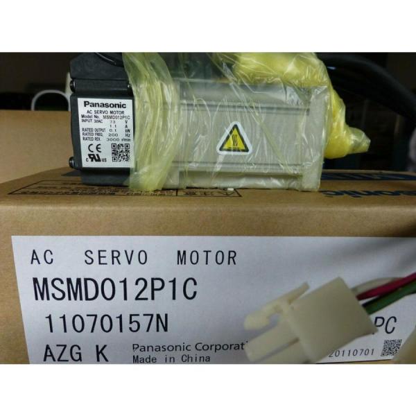 新品 PANASONIC/パナソニック サーボ原動機MSMD012P1C 【6ヶ月引きうける】