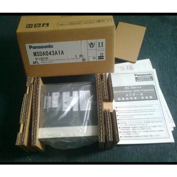 新品 PANASONIC/パナソニック サーボ原動機MQDA043A1A 【6ヶ月引きうける】