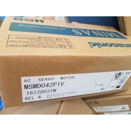 新品 PANASONIC/パナソニック サーボ原動機MSMD042P1V 【6ヶ月引きうける】
