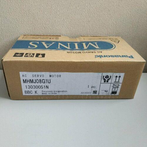 新品 PANASONIC/パナソニック サーボ原動機MHMJ08G1U 【6ヶ月引きうける】