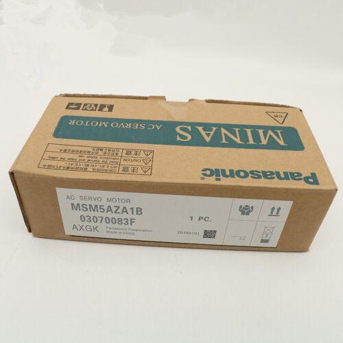 新品 PANASONIC/パナソニック サーボ原動機MSM5AZA1B 【6ヶ月引きうける】