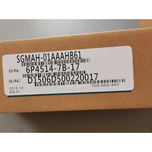 新品 貨物輸送無料 YASKAWA サーボ原動機 SGMAH-01AAAHB61 【6ヶ月引き請ける】