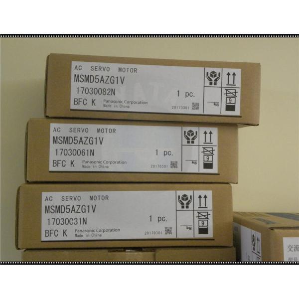 新品 PANASONIC/パナソニック サーボ原動機 MSME5AZG1V【6ヶ月引きうける】