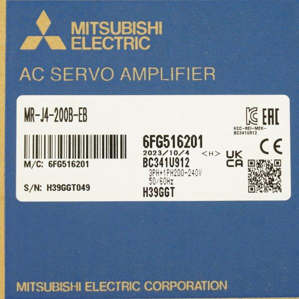 新品◆貨物輸送無料◆MITSUBISHI 三菱電機MR-J4-200B-EB◆６ヶ月引き受ける