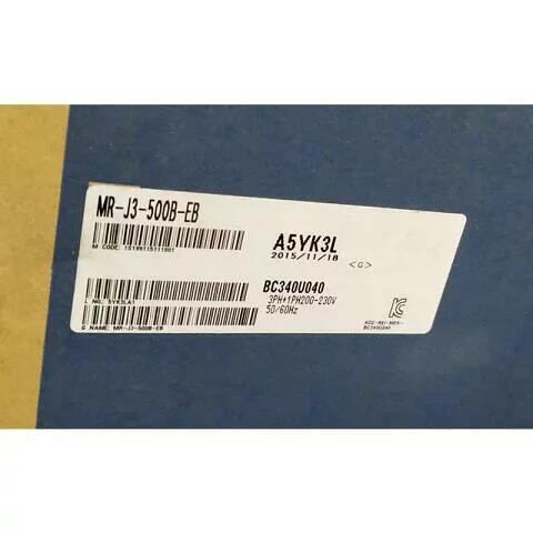 新品◆貨物輸送無料◆MITSUBISHI 三菱電機 MR-J3-500B-EB◆６ヶ月引き受ける