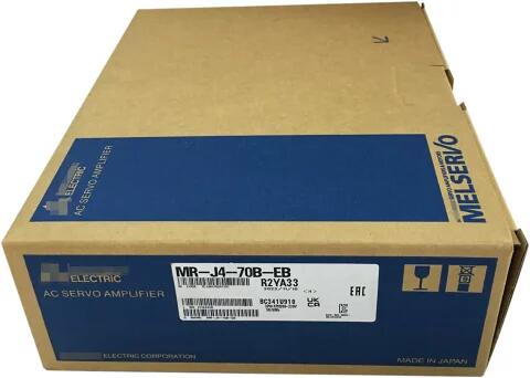 新品◆貨物輸送無料◆MITSUBISHI 三菱電機MR-J4-70B-EB サーボ運転【６ヶ月引きうける】