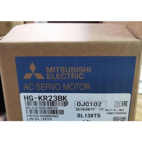 【新品◆貨物輸送無料】MITSUBISHI/三菱 HG-KR23BK サーボ原動機 ◆6ヶ月引きうける