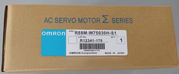 【新品★貨物輸送無料】OMRON サーボ原動機 R88M-W75030H-S1 【６ヶ月引き請ける】