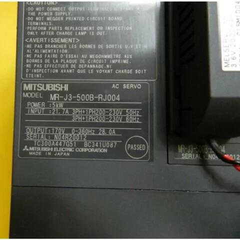 【新品 ★貨物輸送無料 】 MITSUBISHI 三菱電機 MR-J3-500B-RJ004 【6ヶ月引き請ける】