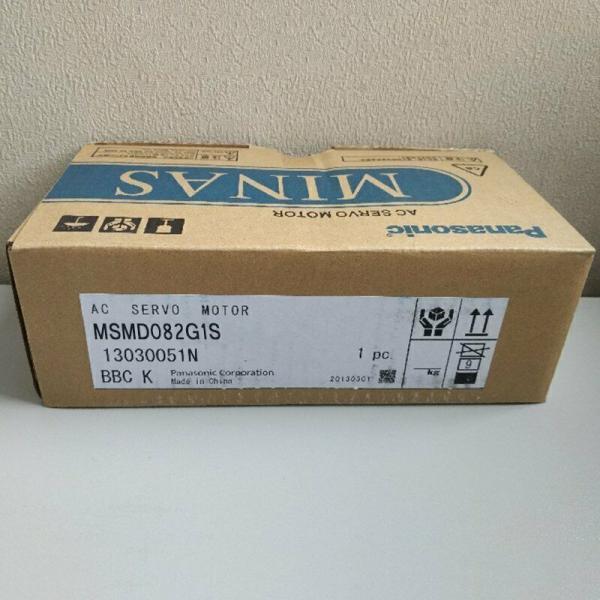 【新品 ★貨物輸送無料 】 PANASONIC MSMD082G1S ACサーボ原動機【６ヶ月引き受ける】