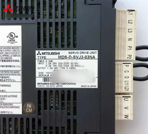 【 新品★貨物輸送無料 】 MITSUBISHI 三菱電機 MDS-D-SVJ3-03NA【６ヶ月引き請ける】