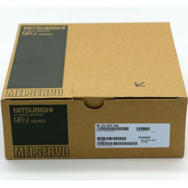 【 新品★貨物輸送無料 】MITSUBISHI 三菱電機 MR-J2S-40CP-S186 【６ヶ月引き請ける】