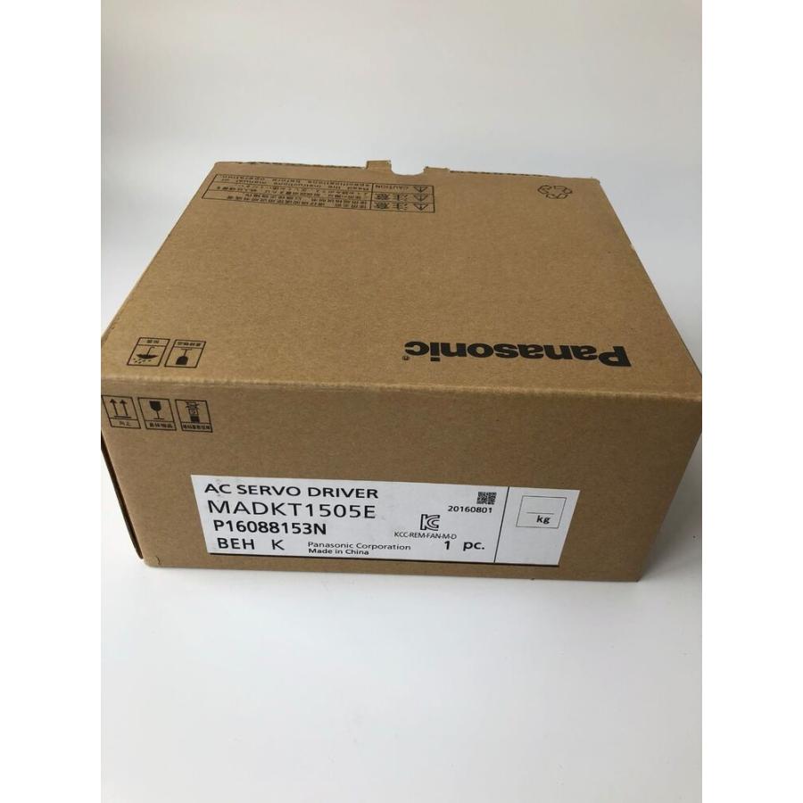 【新品★貨物輸送無料】 PANASONIC/パナソニック サーボドライバ MADKT1505E  【６ヶ月引き受ける】