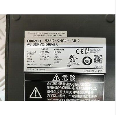 【新品★貨物輸送無料】OMRON オムロン R88D-KN04H-ML2【６ヶ月引きうける】