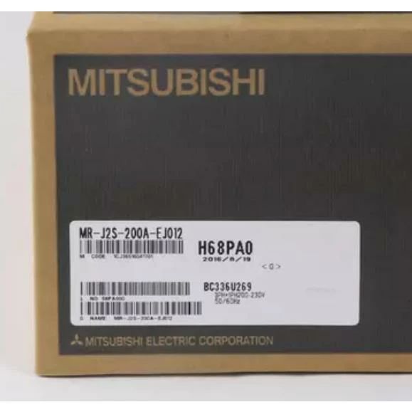 【新品★適当お願いごと書★税込★貨物輸送無料】 MITSUBISHI 三菱電機 MR-J2S-200A-EJ012【６ヶ月引き受ける】