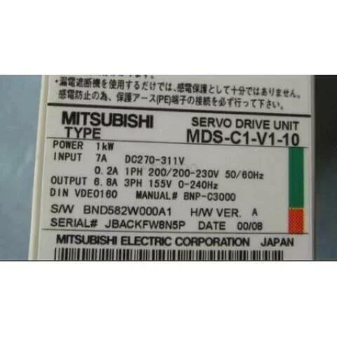 新品◆貨物輸送無料 MITSUBISHI 三菱電機 MDS-C1-V1-10  ◆6ヶ月引きうける