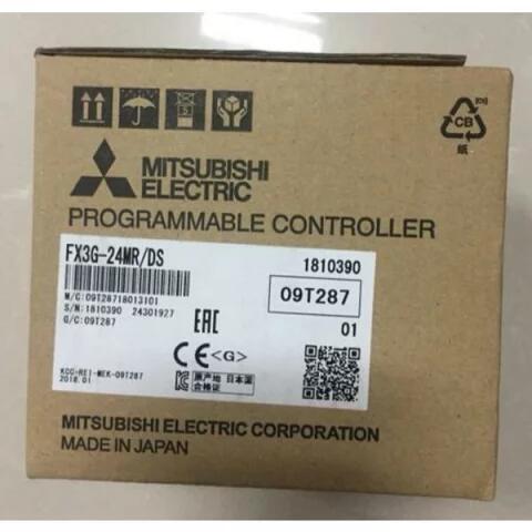 【新品★適当お願いごと書★税込★貨物輸送無料】MITSUBISHI/三菱電機  FX3G-24MR/DS PLC 【６ヶ月引き請ける】