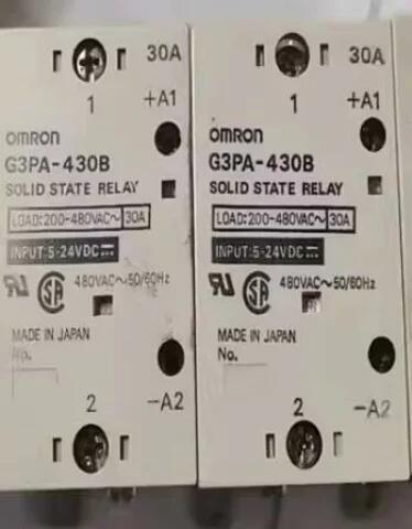 【新品★貨物輸送無料】OMRON/オムロンG3PA-430B【６ヶ月引き請ける】