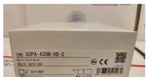 【新品★貨物輸送無料】OMRON/オムロン G3PA-430B-VD-2【６ヶ月引きうける】