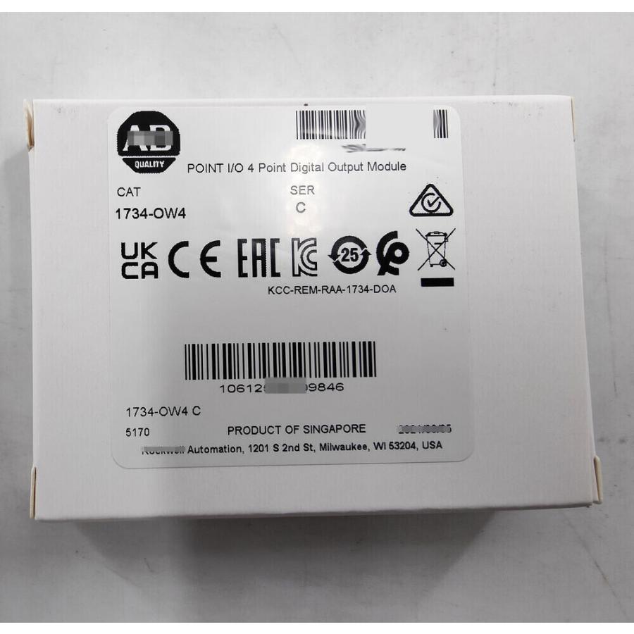 【新品 ★貨物輸送無料 】1734-OW4 4 点中継ぎ最終生産物モデュール 1734OW4【6ヶ月引き請ける】