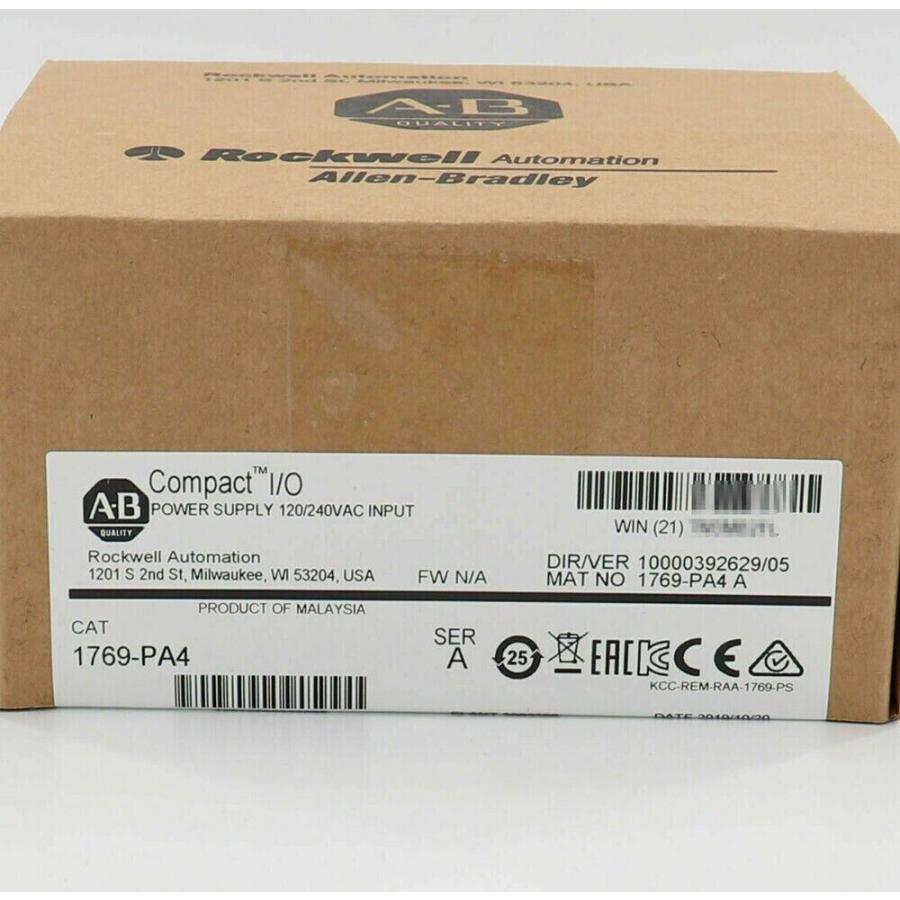 【新品 ★貨物輸送無料 】1769-PA4 PLC社会的単位1769PA4【6ヶ月引きうける】