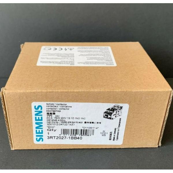 【新品 ★貨物輸送無料 】SIEMENS 3RT20271BB40 Contactor 3RT2027-1BB40 ジーメンス 【６ヶ月引きうける】