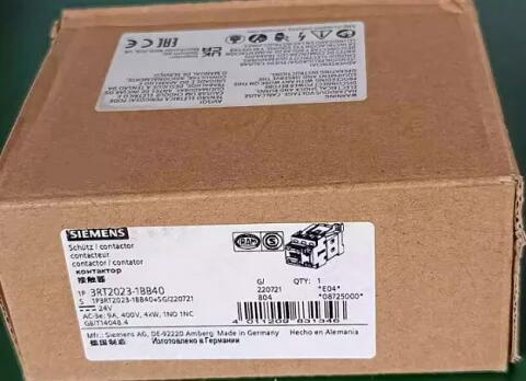 【新品 ★貨物輸送無料 】Siemens 電磁人付き合い器 3RT2つづき物 3RT2023-1BB40【６ヶ月引き請ける】