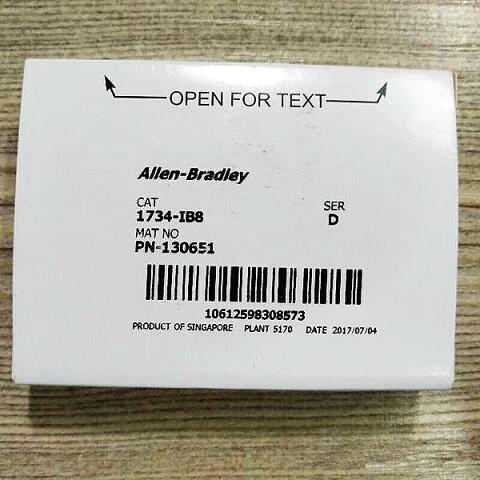 【新品 ★貨物輸送無料 】Allen-Bradley 1734-IB8インプットモデュール【6ヶ月引き請ける】