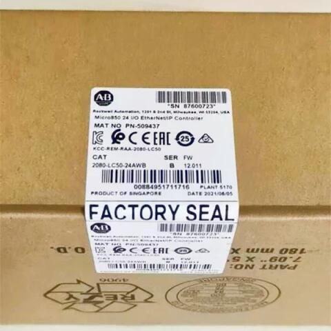 【新品 ★貨物輸送無料 】2080-LC50-24AWB PLC社会的単位 2080LC5024AWB 【6ヶ月引き請ける】