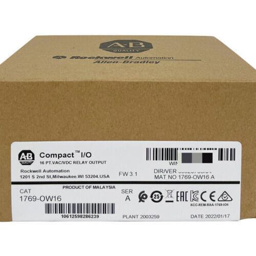 【新品 ★貨物輸送無料 】1769-OW16 PLC社会的単位1769OW16【6ヶ月引きうける】