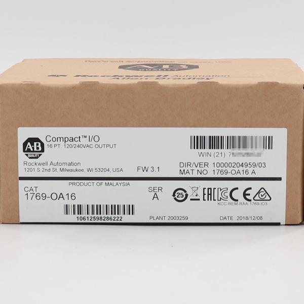 【新品 ★貨物輸送無料 】1769-OA16 PLC社会的単位1769OA16【6ヶ月引きうける】