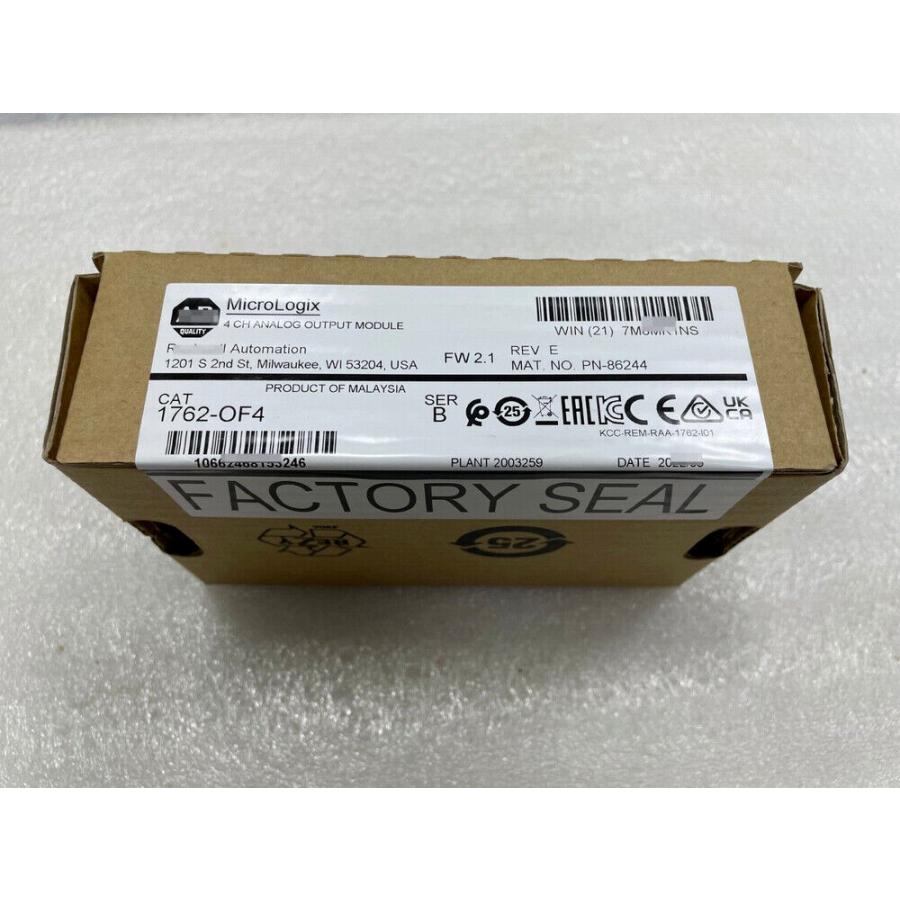 【新品 ★貨物輸送無料 】1762-OF4 PLCモデュール 1762OF4【6ヶ月引きうける】