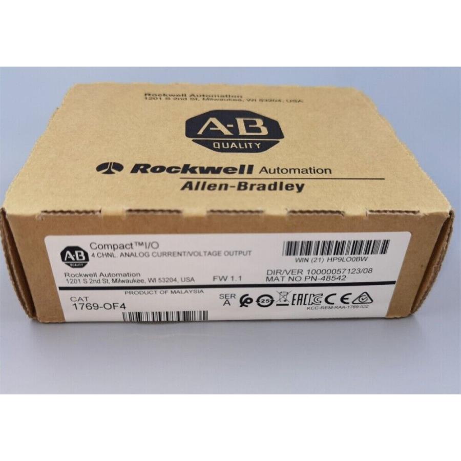 【新品 ★貨物輸送無料 】1769-OF4 PLC社会的単位 1769-OF4【6ヶ月引きうける】