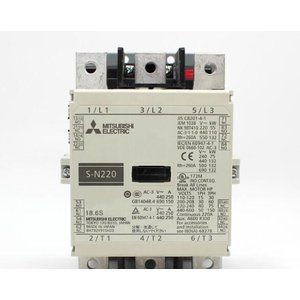 ■新品◆貨物輸送無料◆MITSUBISHI/三菱電機  S-N220  AC220V  電磁当たること器 ◆ 6ヶ月引きうける