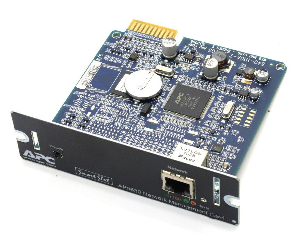 APC AP9630J SmartUPS ネットワークマネジメントカード2 10Base-T/100Base-TX対応 【中古】【20190124】｜astarshop