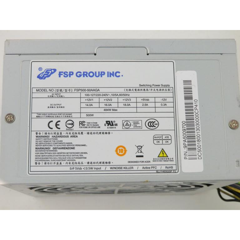 新品 エイサー AT3-605 ATC-605 AG3-605 等用 FSP500-50AAGA FSP500-50AGPAA 500W 12pin 電源ユニット|astarshop
