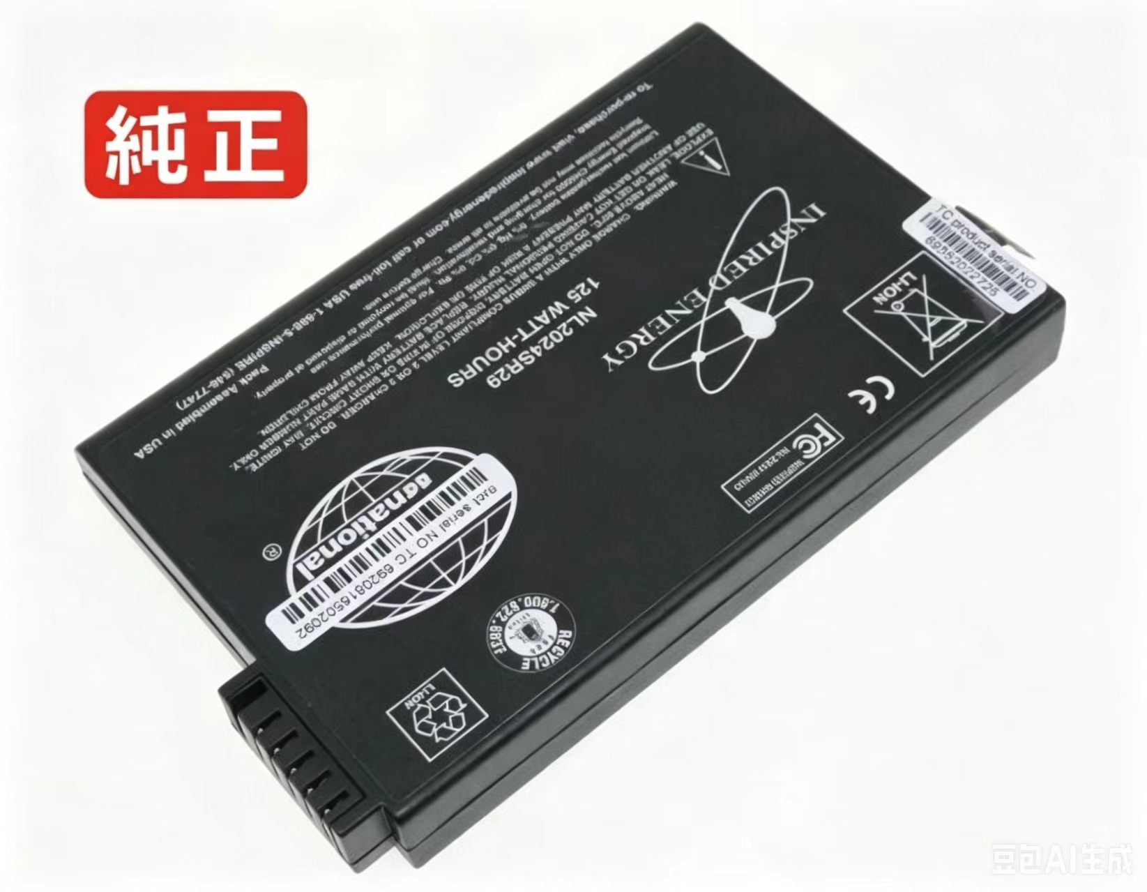 【完全無欠新品】Nl2024hd 14.4V 95Wh inspired energy 万覚え帳マイコン 取り替えっこ用乾電池 申し受ける池