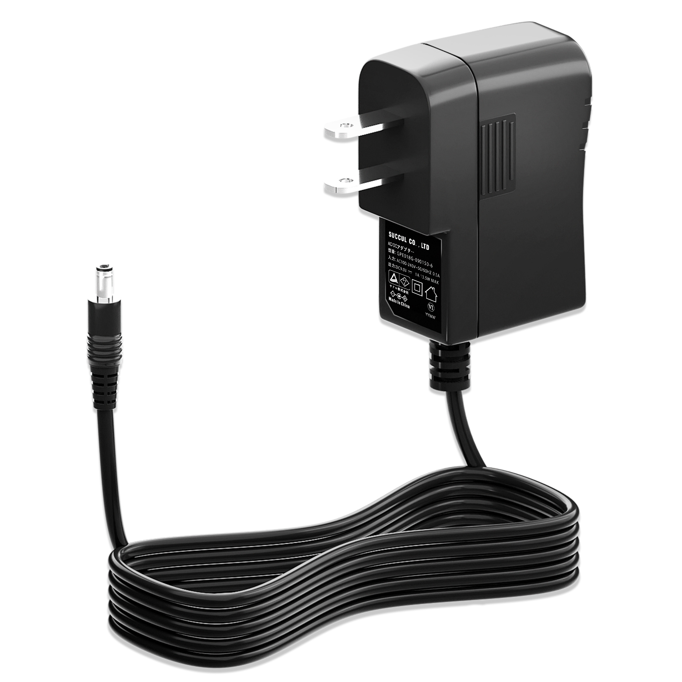 楽天市場】スイッチング式ACアダプター 9V 0.5A 最大出力4.5W PSE取得