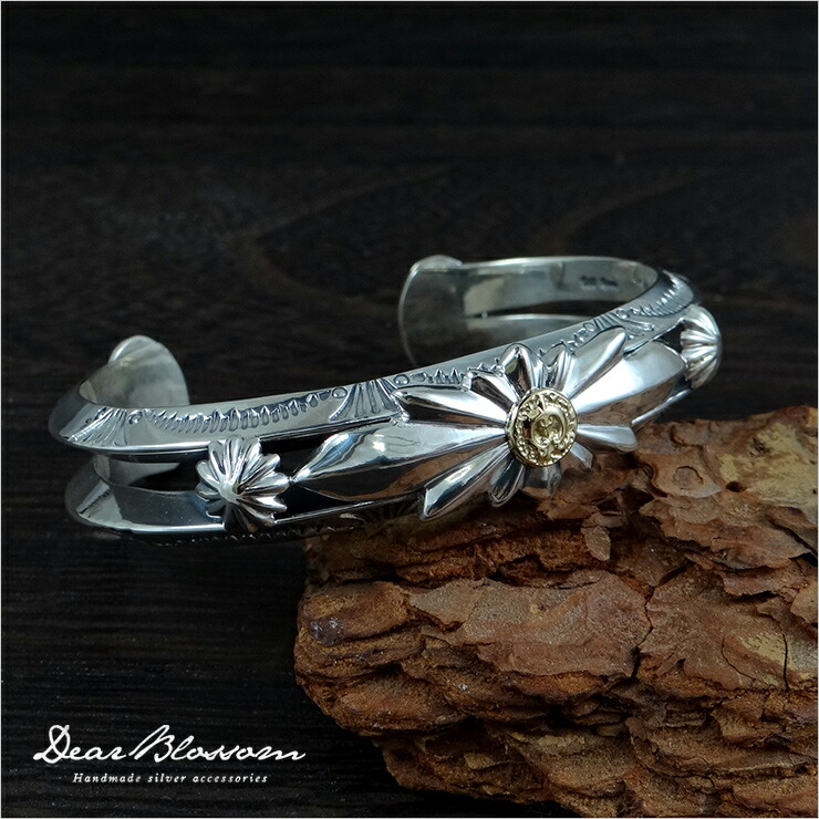 (YS-8)Dear Blossom silver バングル 925 シルバー YS-8)Dear Blossom silver バングル 925 シルバー
