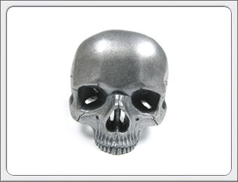 OWL'S（アウルズ） シルバー 925 「スカルリング No.05」 SILVER 925 / 14号～ 【銀 メンズ レディース アクセサリー ジュエリー ハンドメイド 具象 ハード 髑髏 骸骨 指輪 プレゼント】DR-05