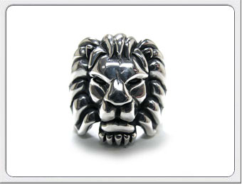 OWL'S（アウルズ） シルバー 925 「ライオンリング No.01」 SILVER 925 / 14号～ 【銀 メンズ レディース アクセサリー ジュエリー レオ 獅子 ハンドメイド 具象 ハード 動物 指輪 プレゼント】LR-01