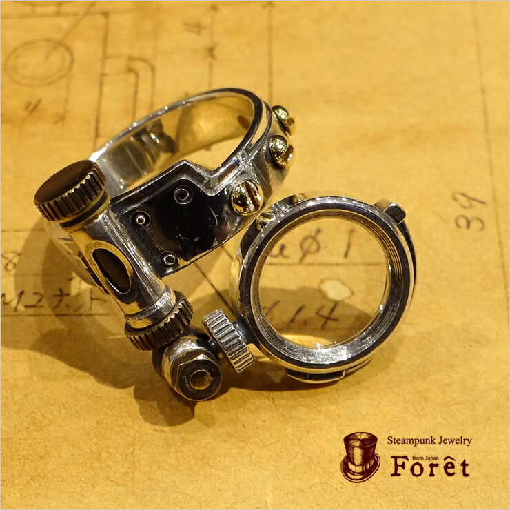 楽天市場】Foret(フォーレ) スチームパンク 「配管リング