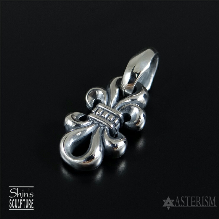 ラブ&ヘイトシルバー18金コンビスカルペンダントヘッド ラブ